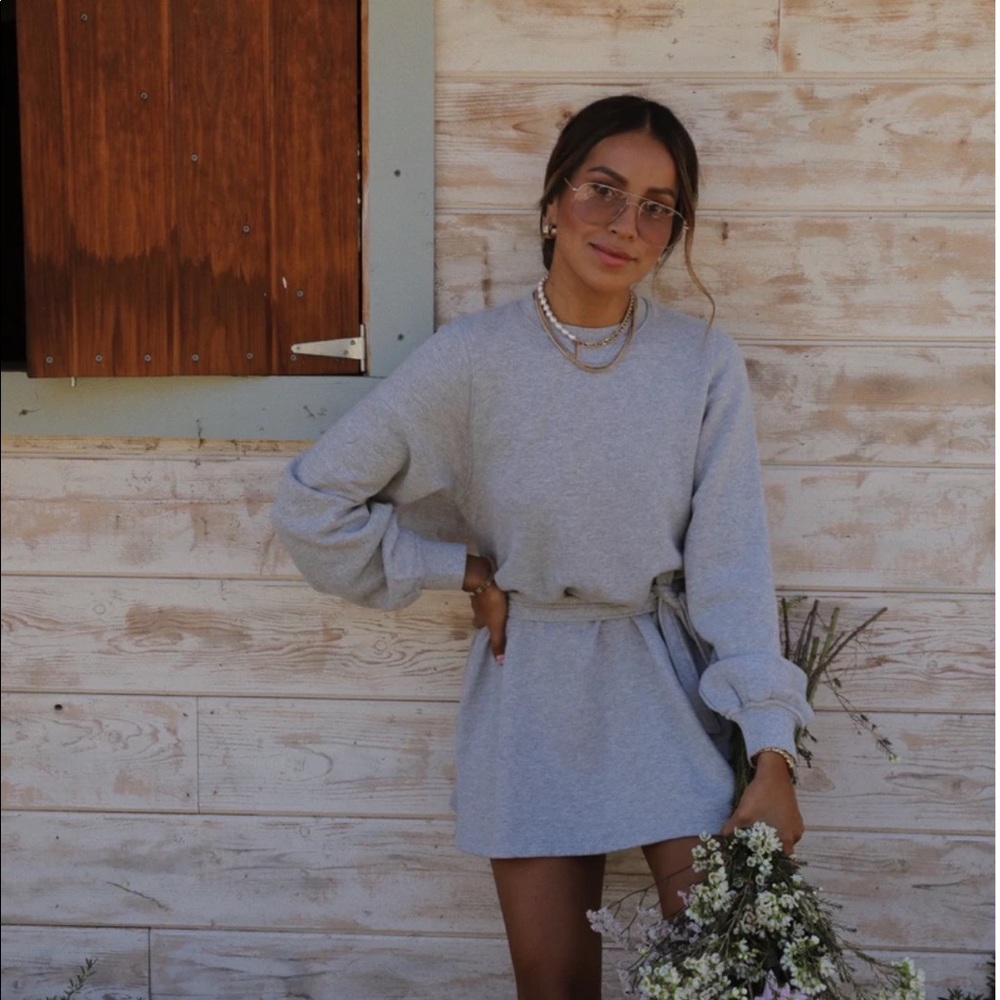 The Dahlia Sweatshirt Dress